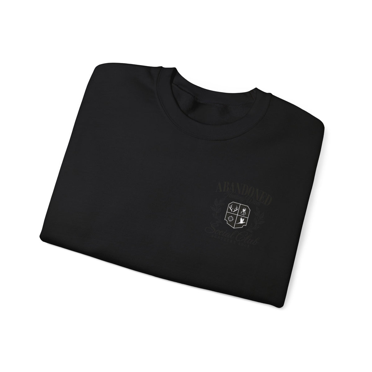Crewneck Sweatshirt — Abandoned Street Club Vintage Logo