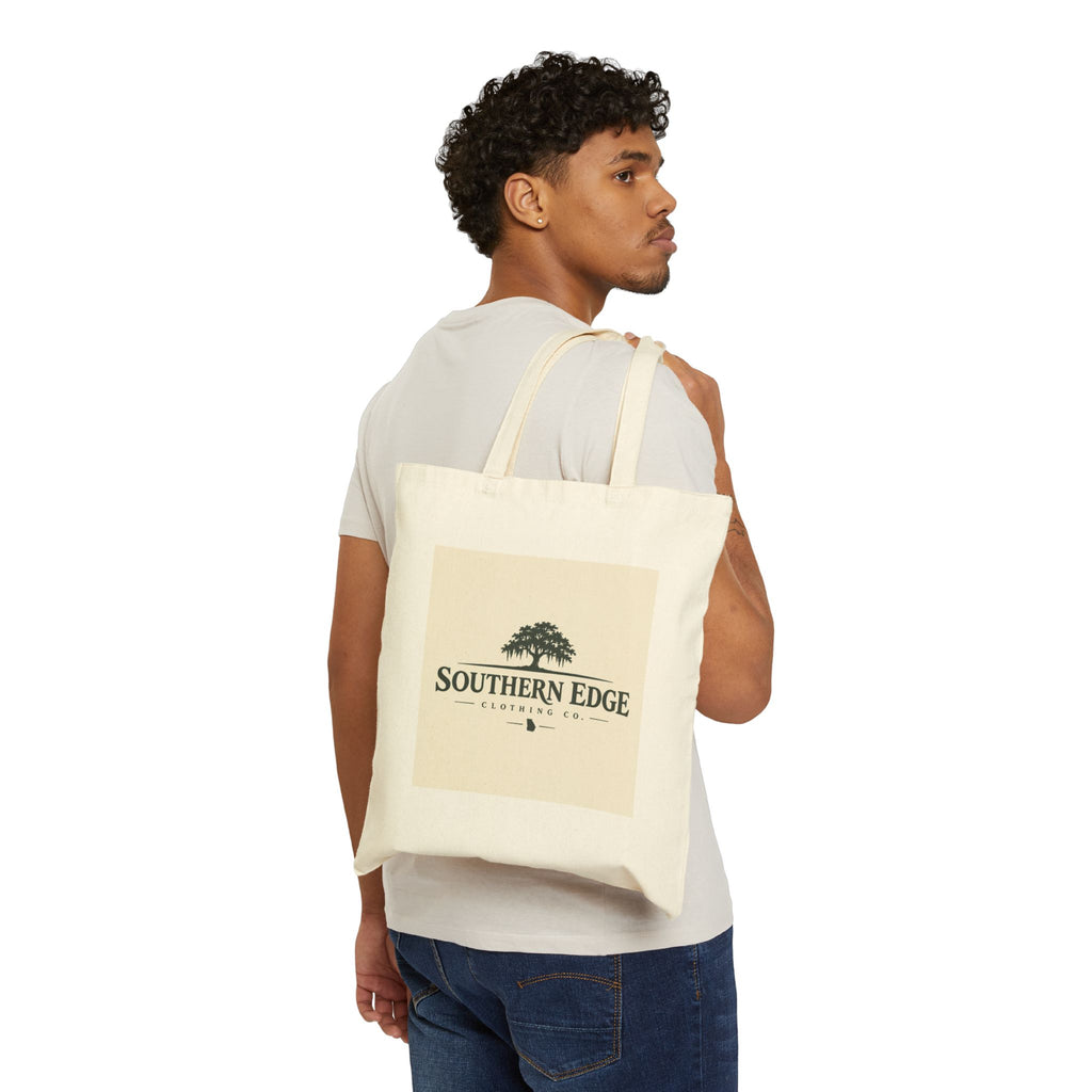 Natural Cotton Canvas Tote Bag – Eco-Friendly Reusable Shopper