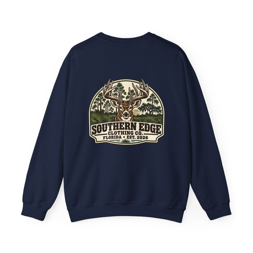 Southern Edge Clothing Co. Deer Hunting Crewneck Sweatshirt