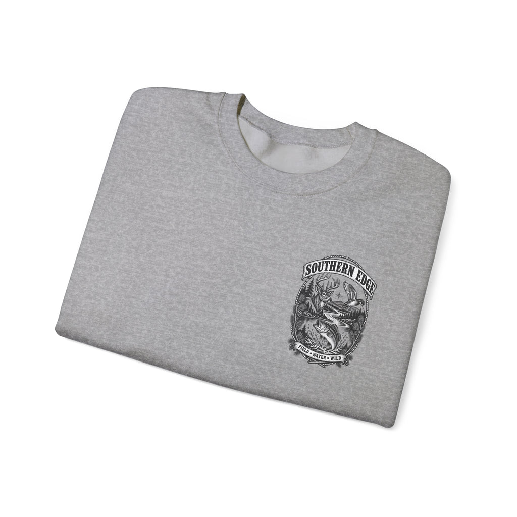 Mountain Life Crewneck Sweatshirt — Vintage Outdoors Graphic