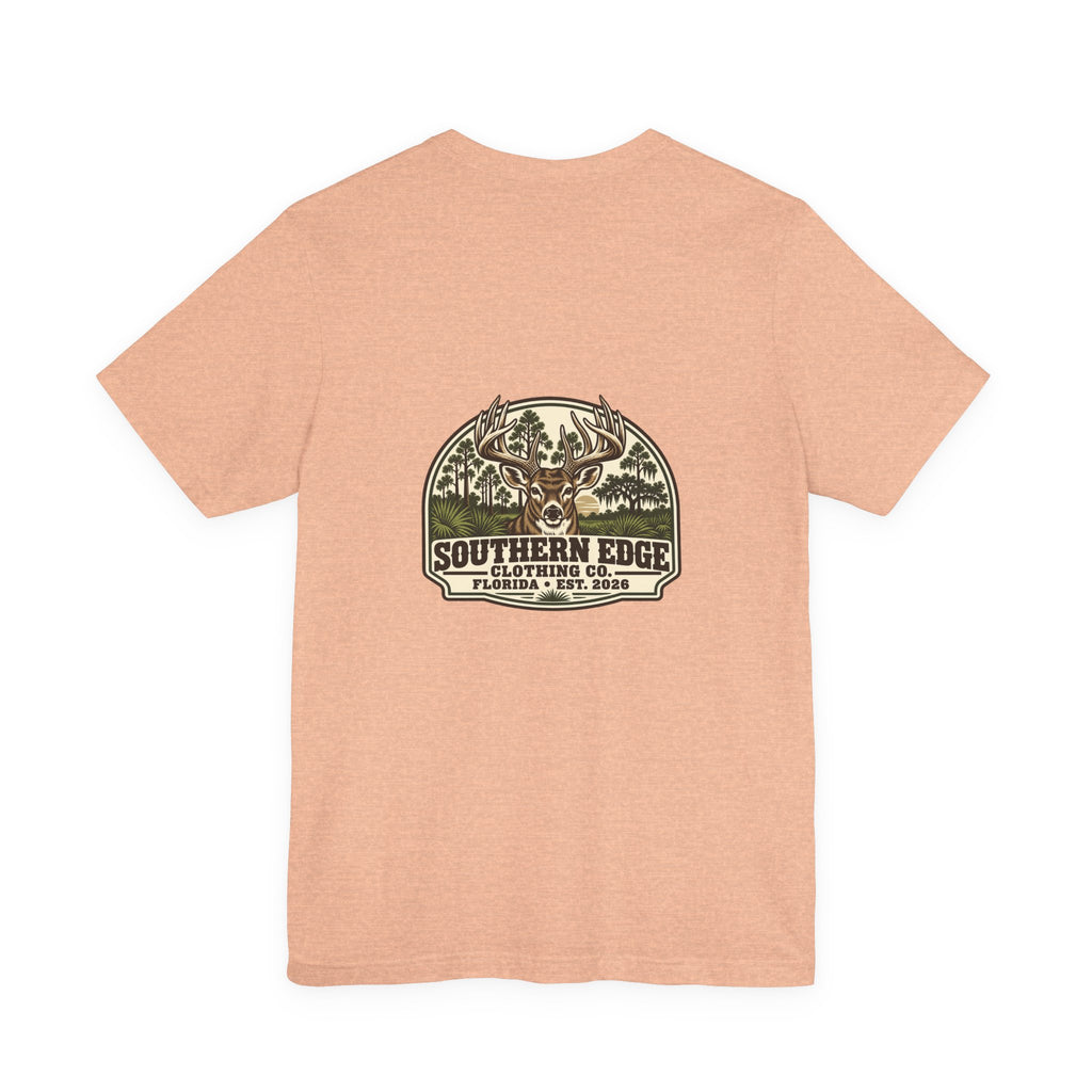 Vintage Southern Cabin Tee - Small Chest Graphic