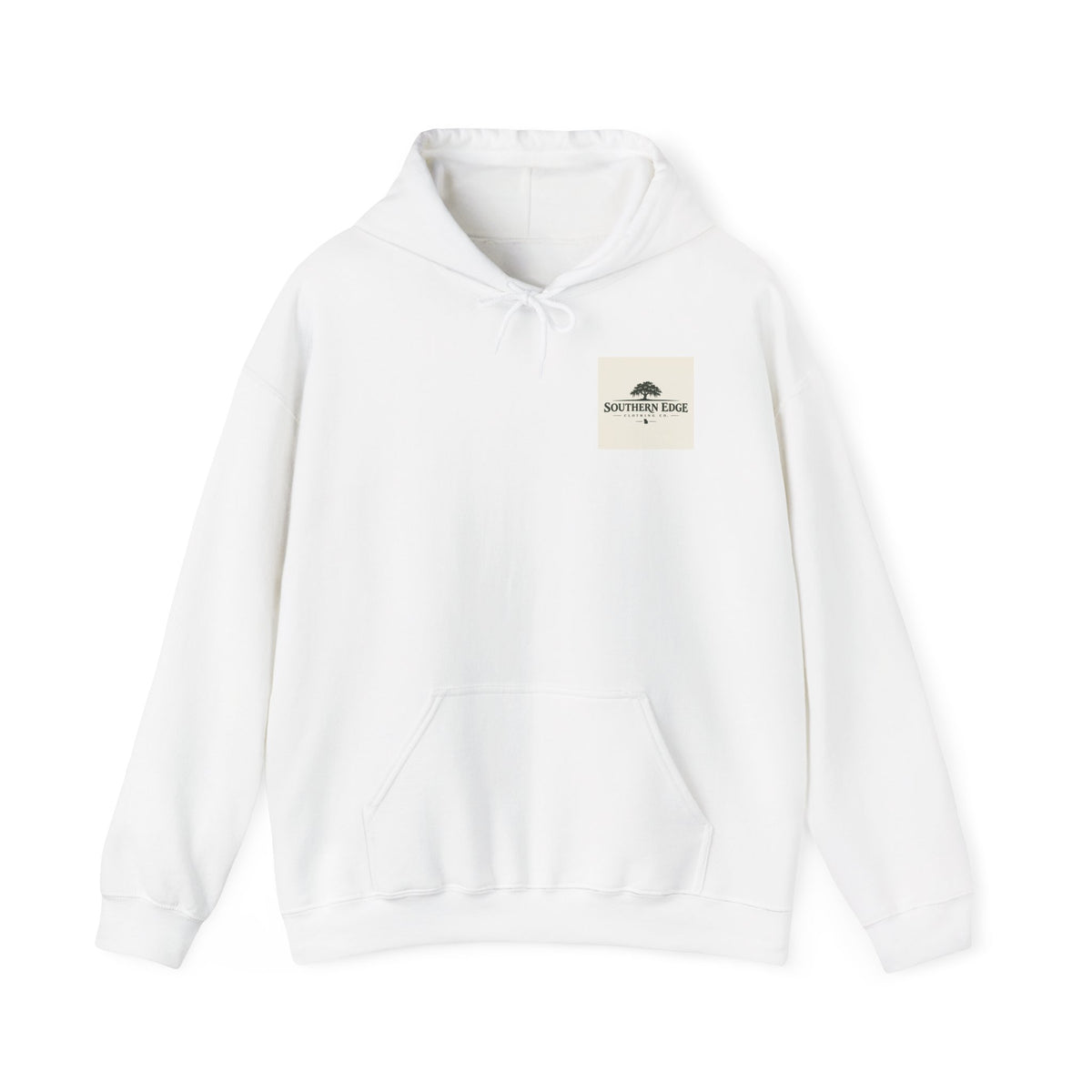 Southern Ridge Logo Hoodie — Minimal Vintage Crest Pullover