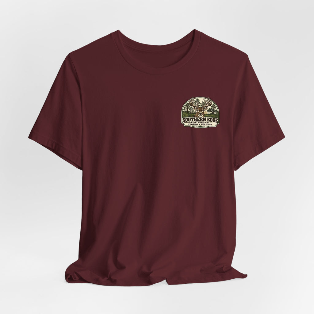 Vintage Southern Cabin Tee - Small Chest Graphic