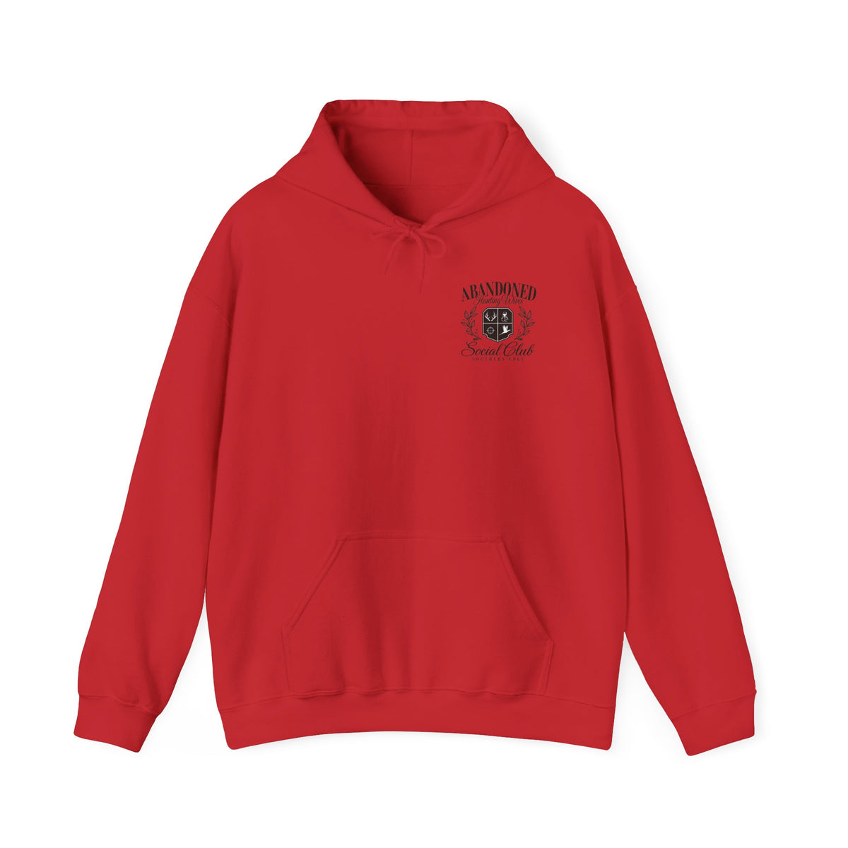 Hoodie — 'Loved & Lost' Memorial Crest Hooded Sweatshirt