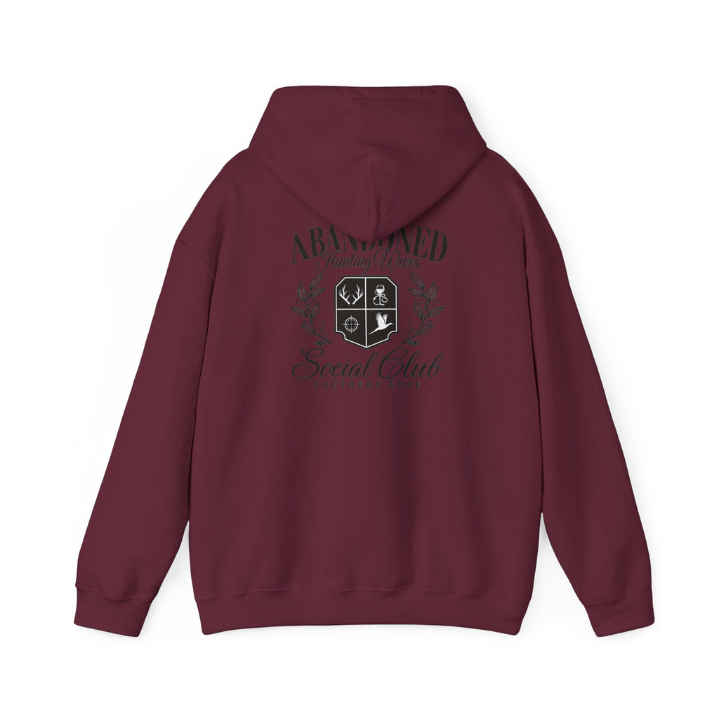 Hoodie — 'Loved & Lost' Memorial Crest Hooded Sweatshirt