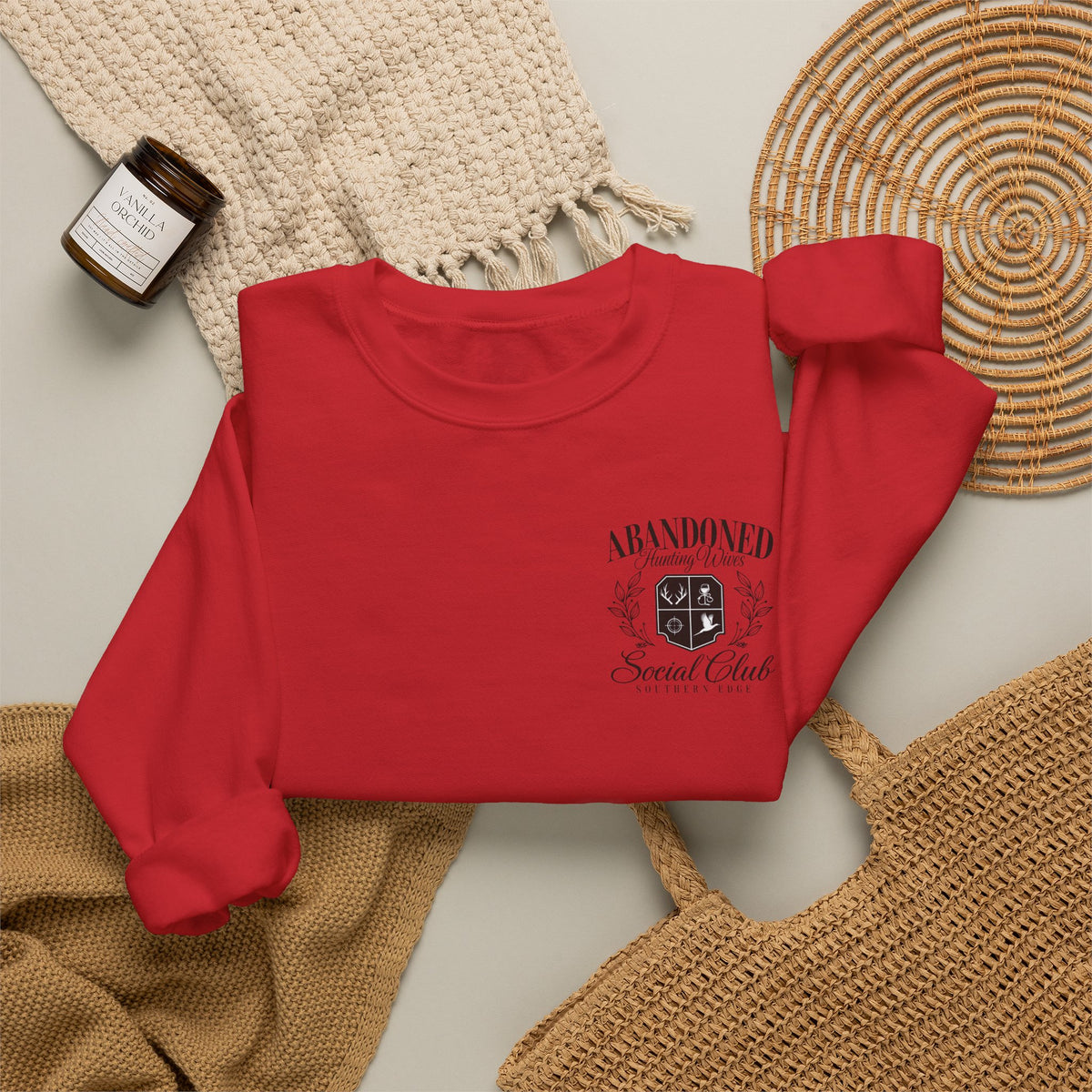Abandoned Hunting Wives Social Club Crewneck Sweatshirt