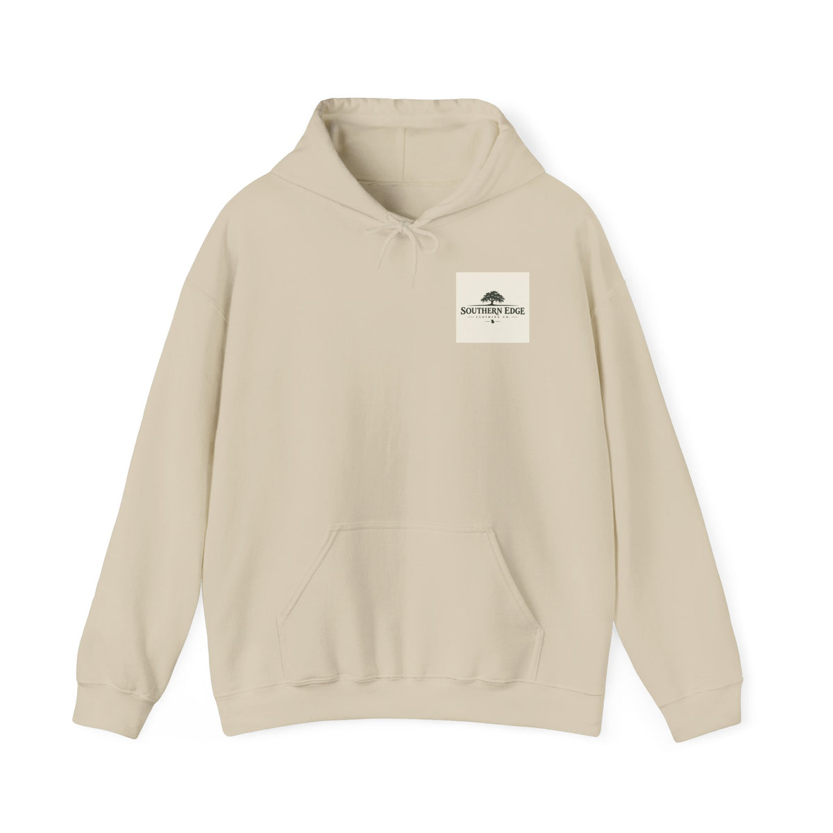Southern Ridge Logo Hoodie — Minimal Vintage Crest Pullover