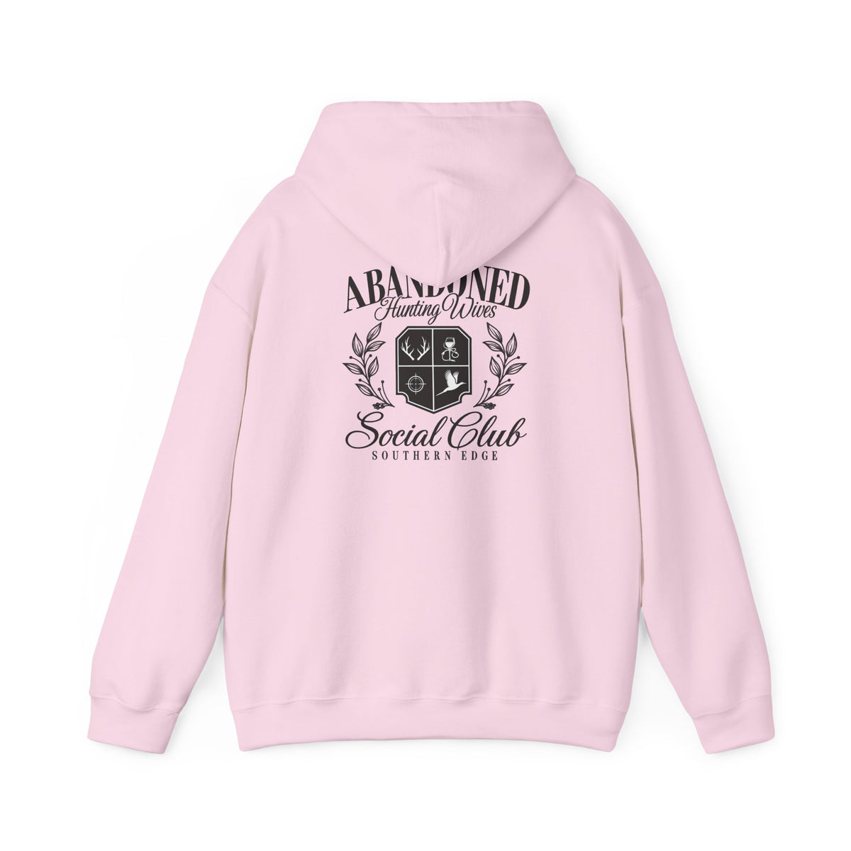 Hoodie — 'Loved & Lost' Memorial Crest Hooded Sweatshirt