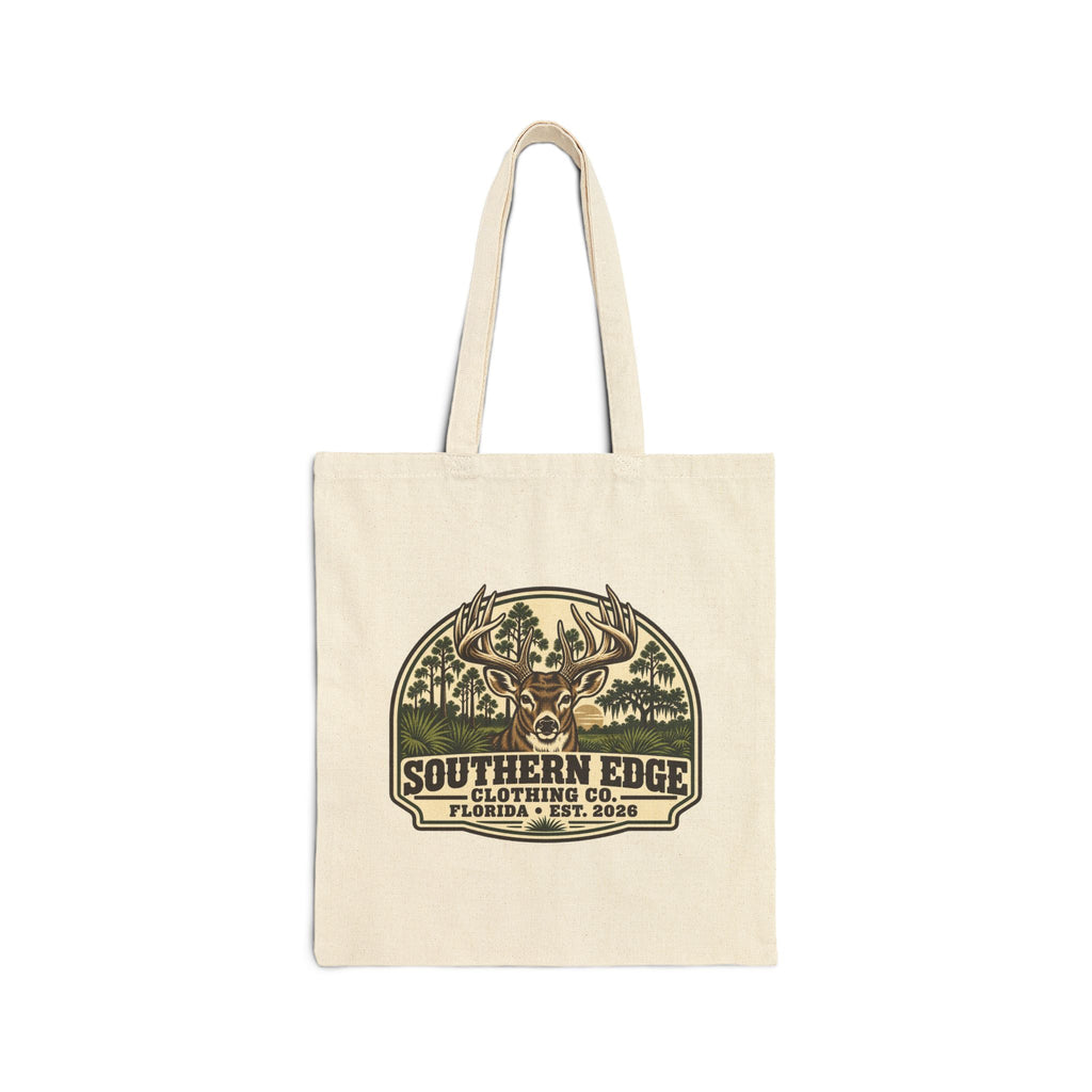 Vintage Camouflage Mini Patch Tote Bag - Cotton Canvas Everyday Carry
