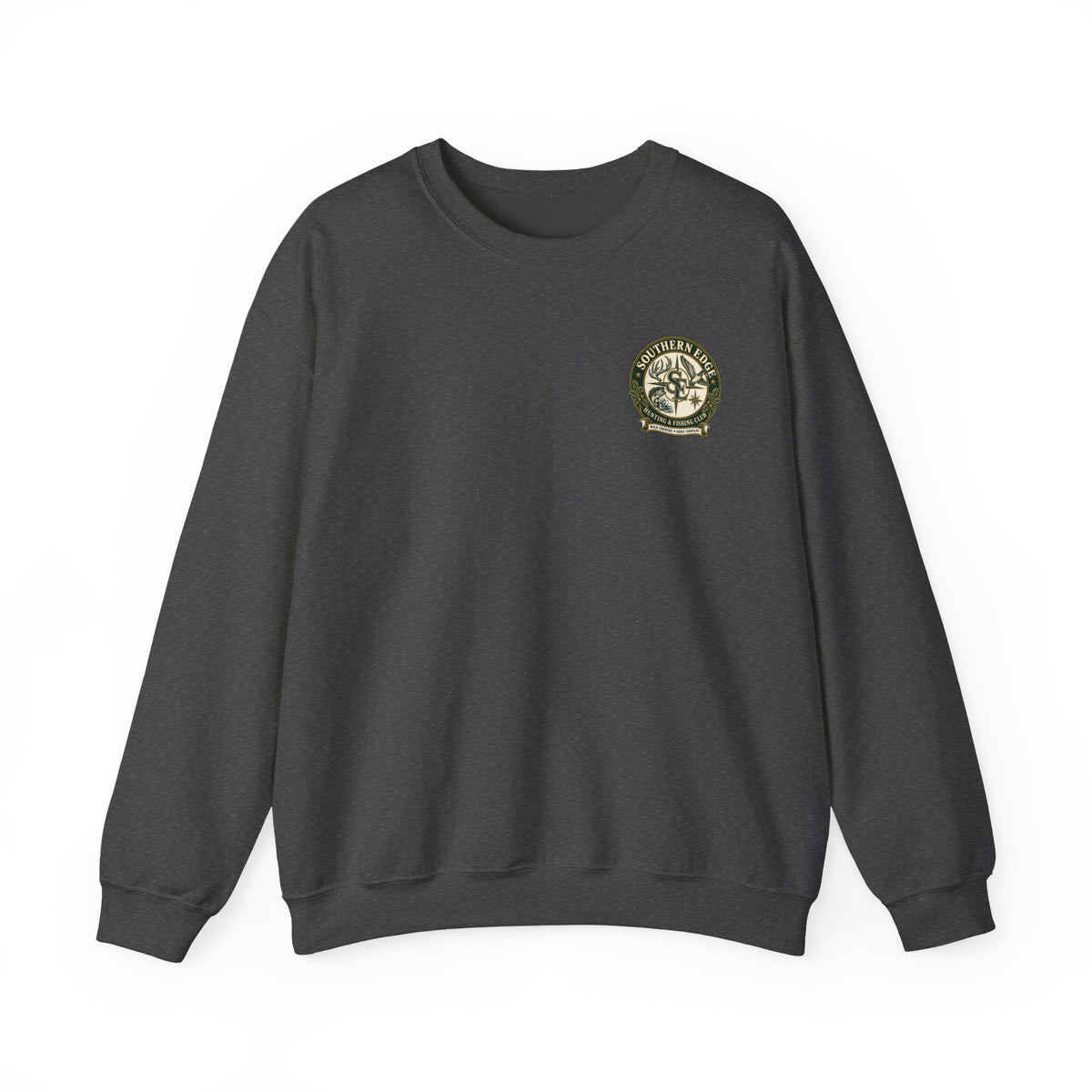 Hunting & Fishing Crewneck Sweatshirt — Southern Edge Club Logo