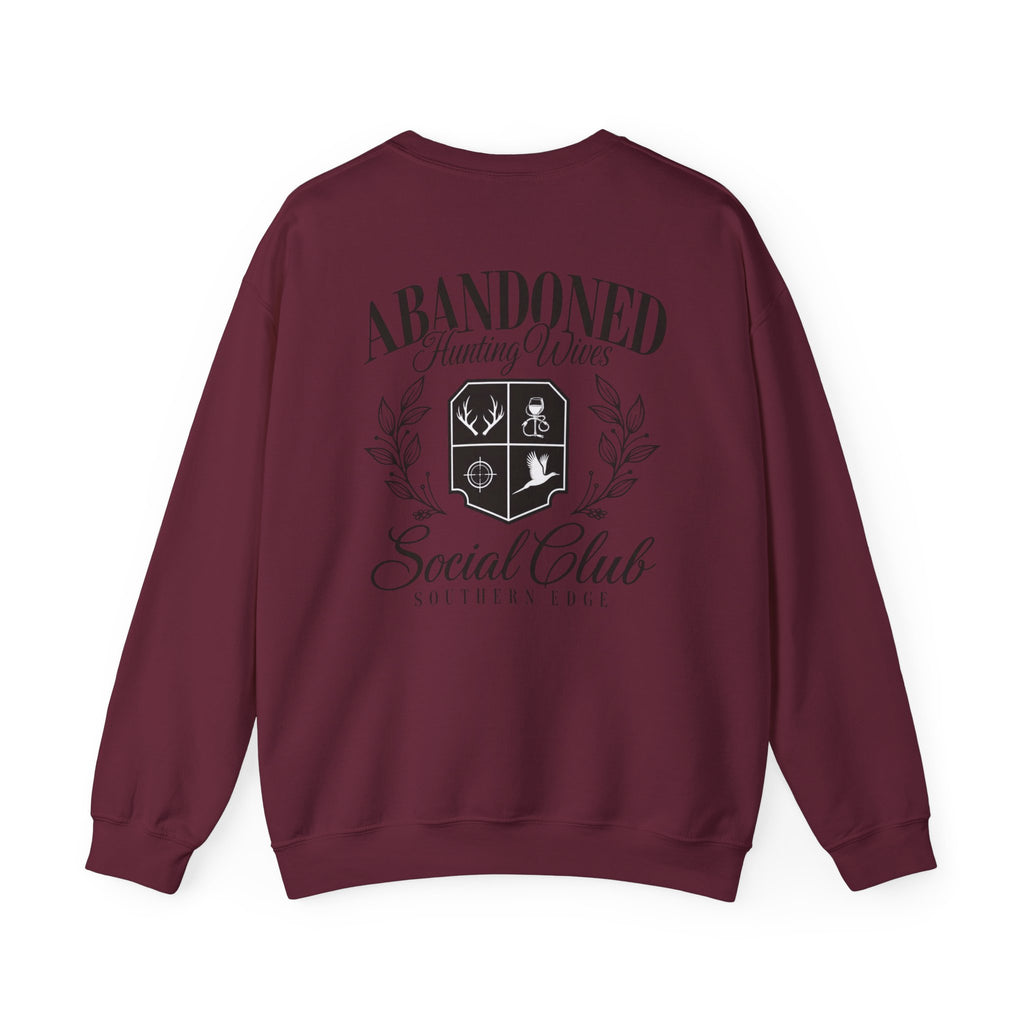 Abandoned Hunting Wives Social Club Crewneck Sweatshirt