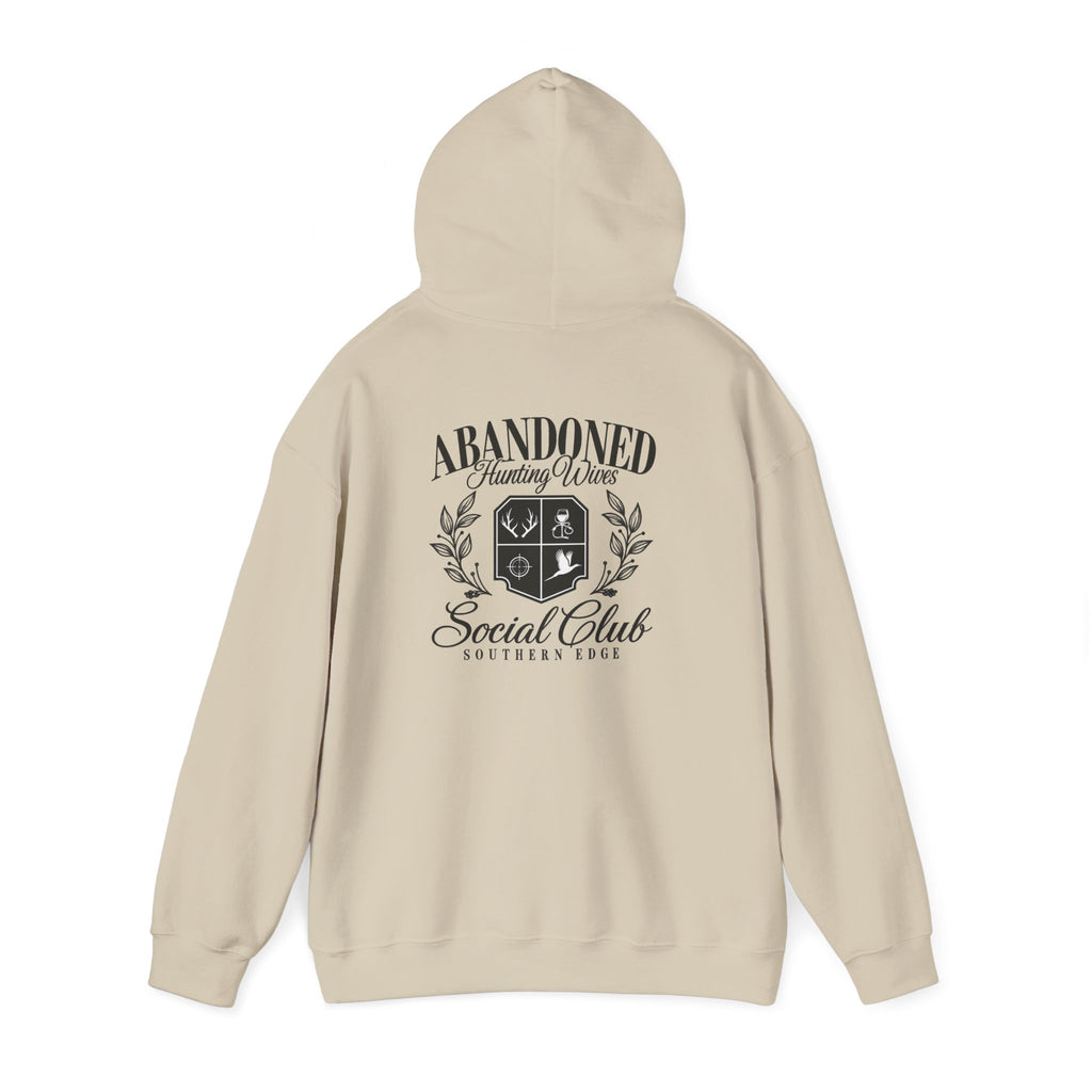 Hoodie — 'Loved & Lost' Memorial Crest Hooded Sweatshirt