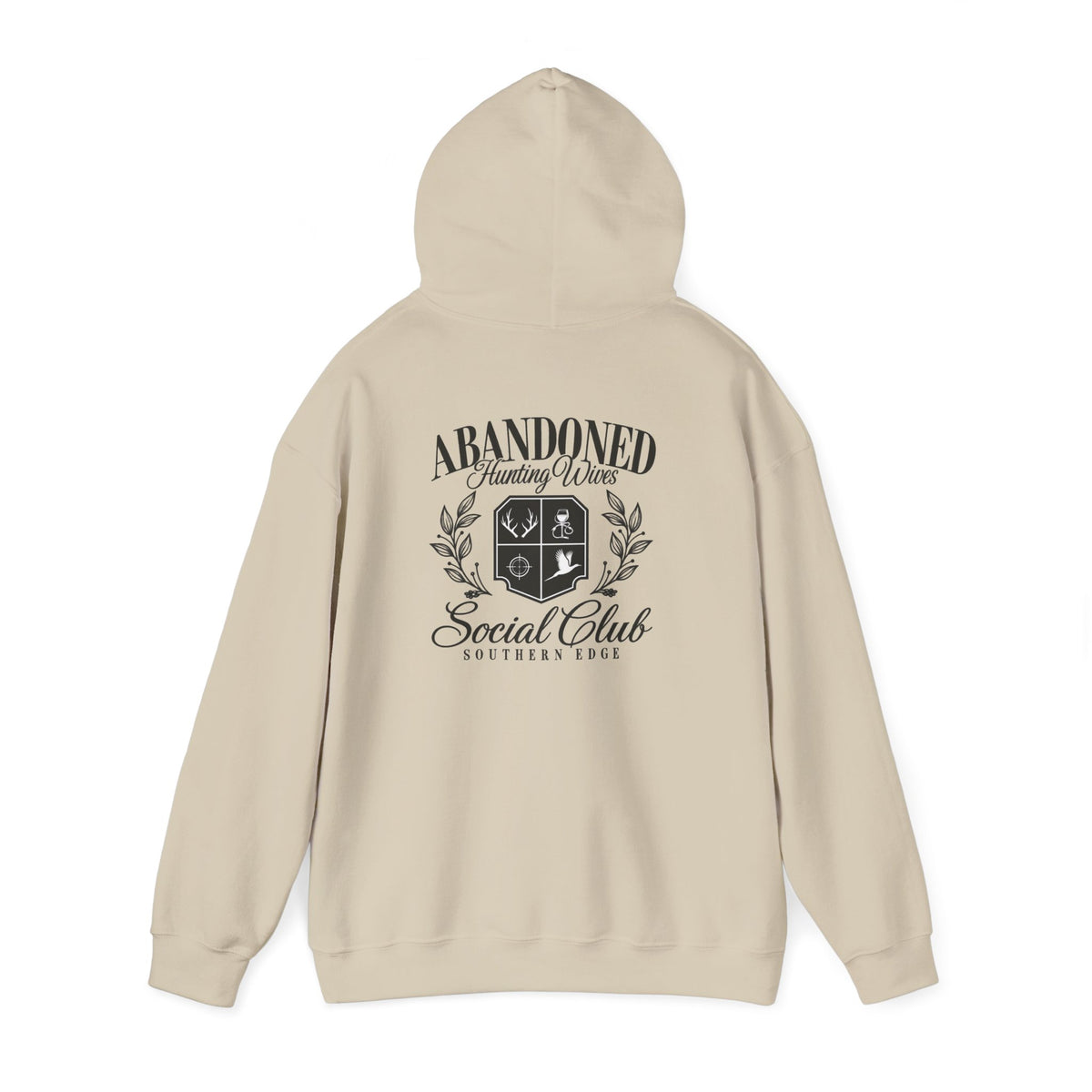 Hoodie — 'Loved & Lost' Memorial Crest Hooded Sweatshirt