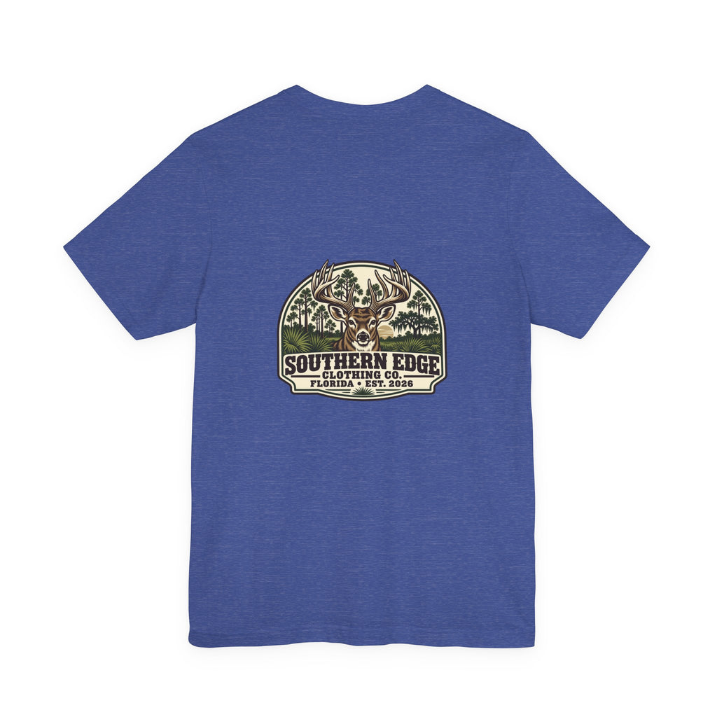 Vintage Southern Cabin Tee - Small Chest Graphic