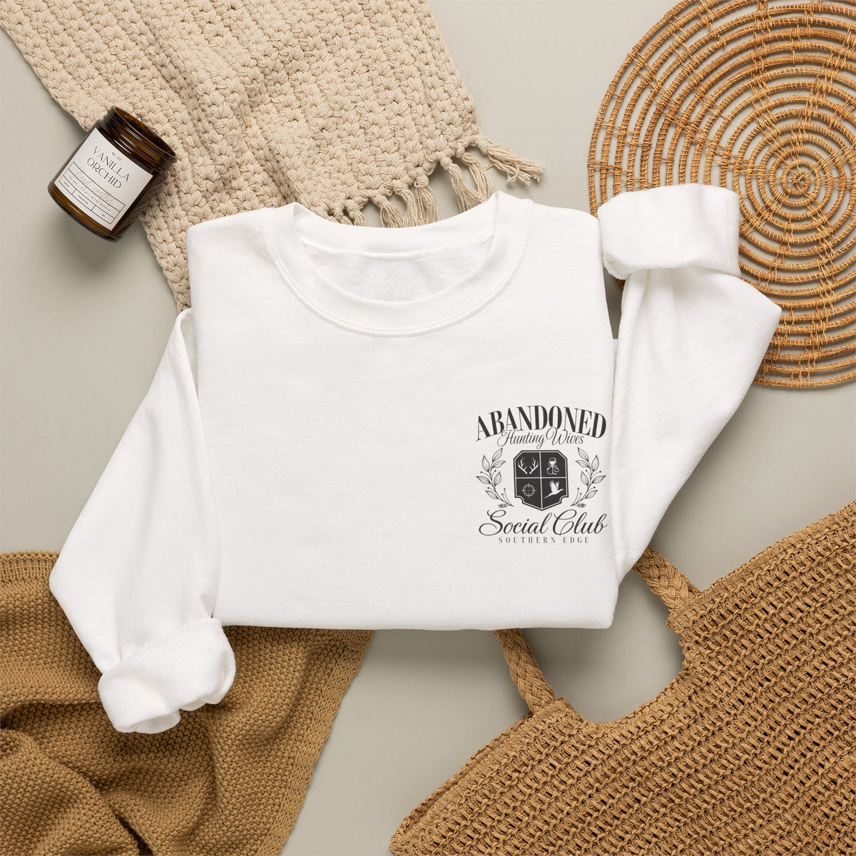 Abandoned Hunting Wives Social Club Crewneck Sweatshirt