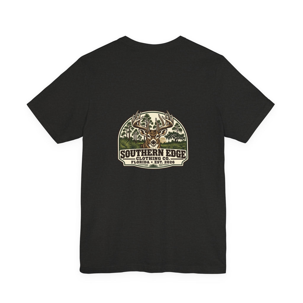 Vintage Southern Cabin Tee - Small Chest Graphic