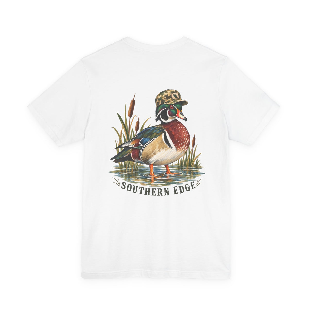 Duck Hunting Graphic Tee – Vintage Mallard Shirt with 'Waterfowl Hunter' Design