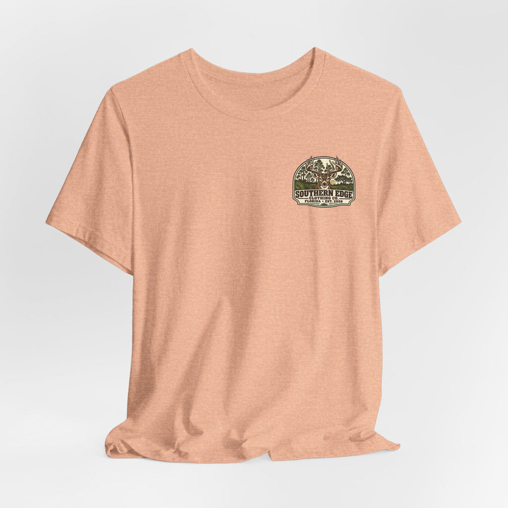 Vintage Southern Cabin Tee - Small Chest Graphic