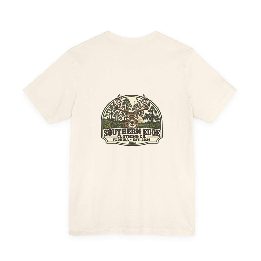 Vintage Southern Cabin Tee - Small Chest Graphic
