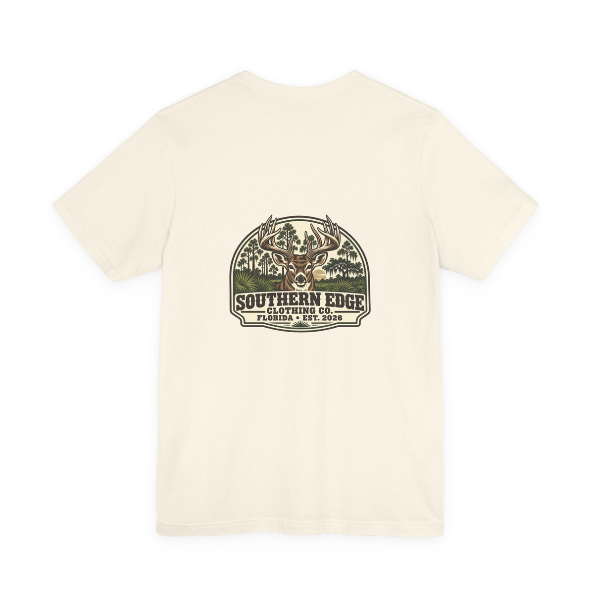Vintage Southern Cabin Tee - Small Chest Graphic