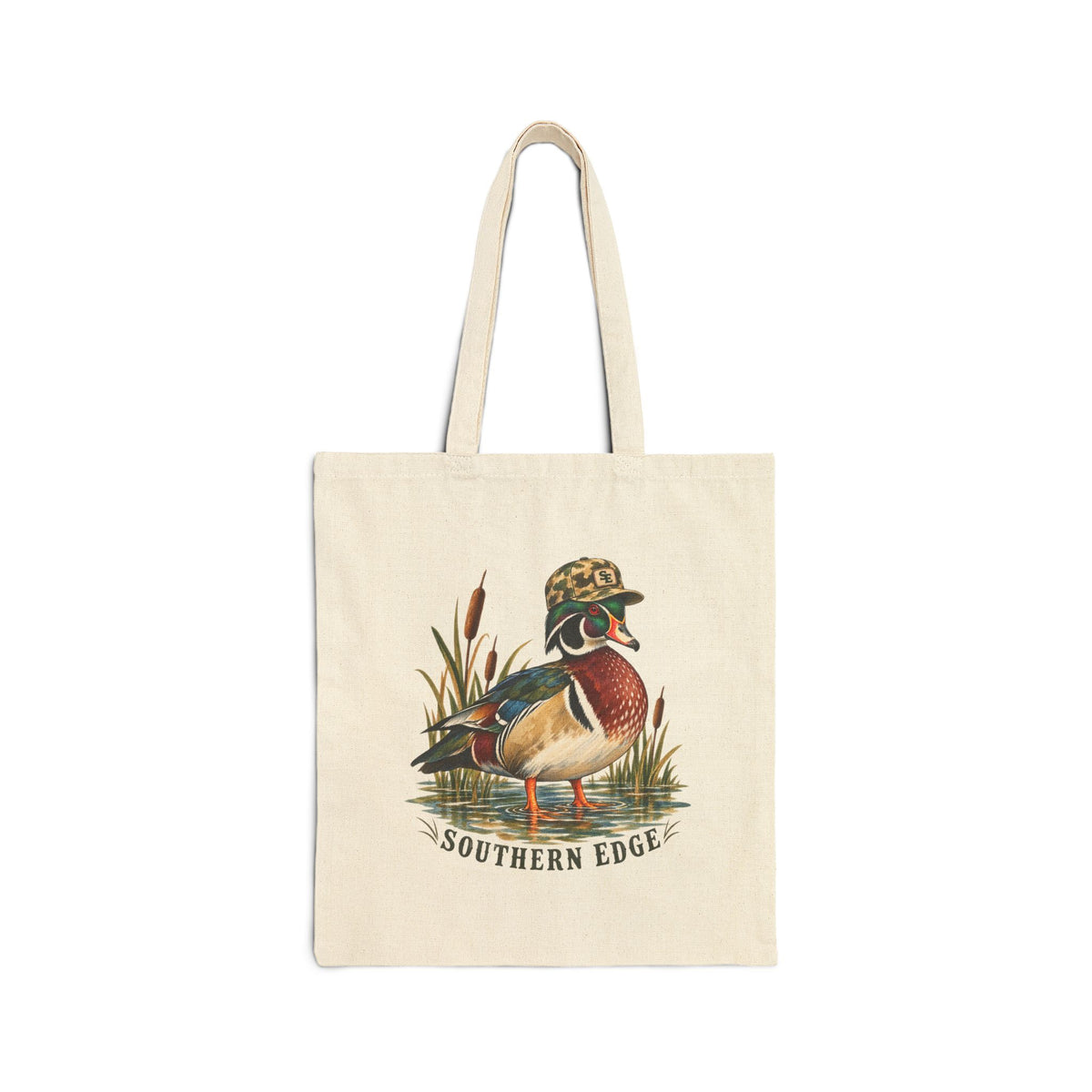 Vintage Garden Tote Bag – 'Home Grown' Canvas Market Tote