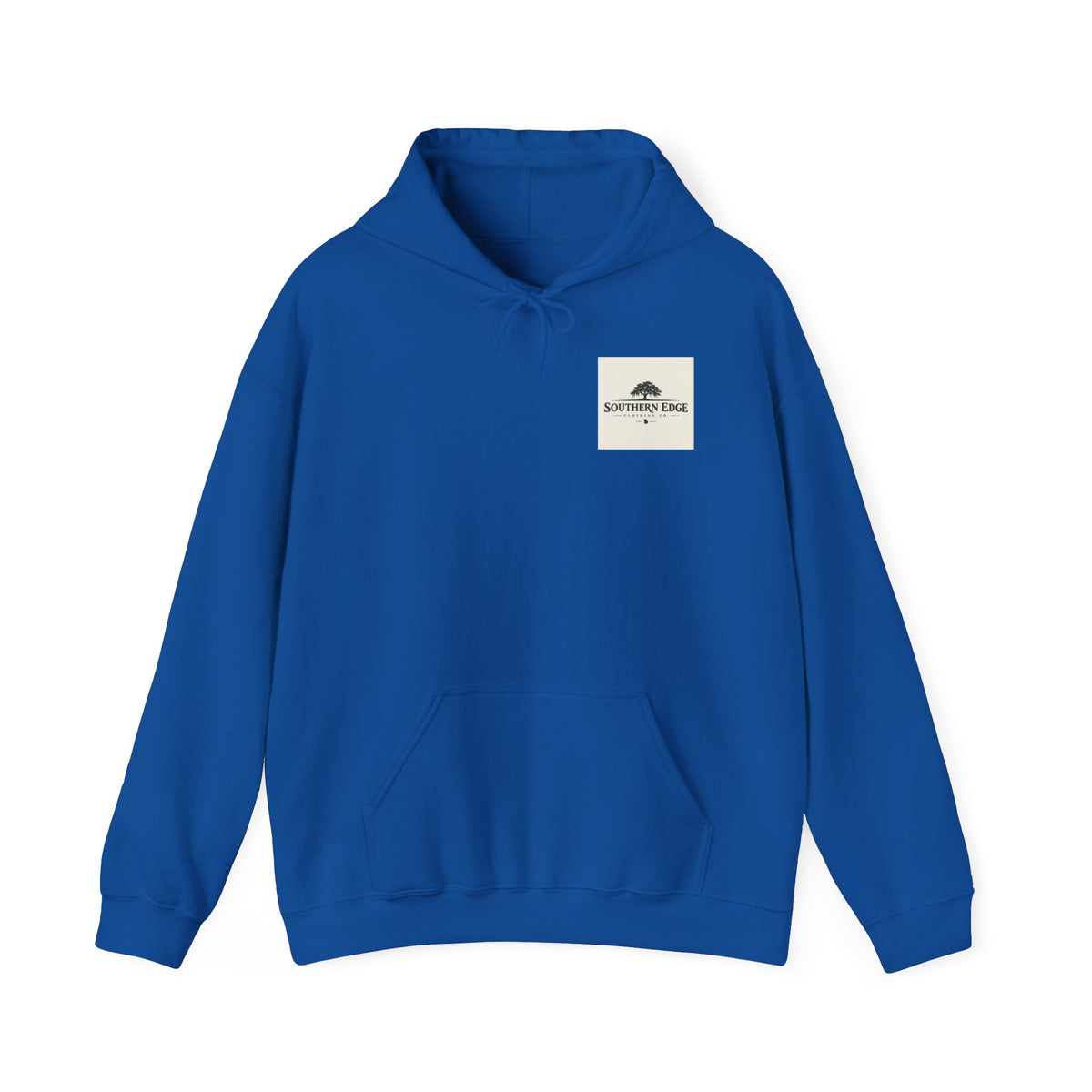 Southern Ridge Logo Hoodie — Minimal Vintage Crest Pullover
