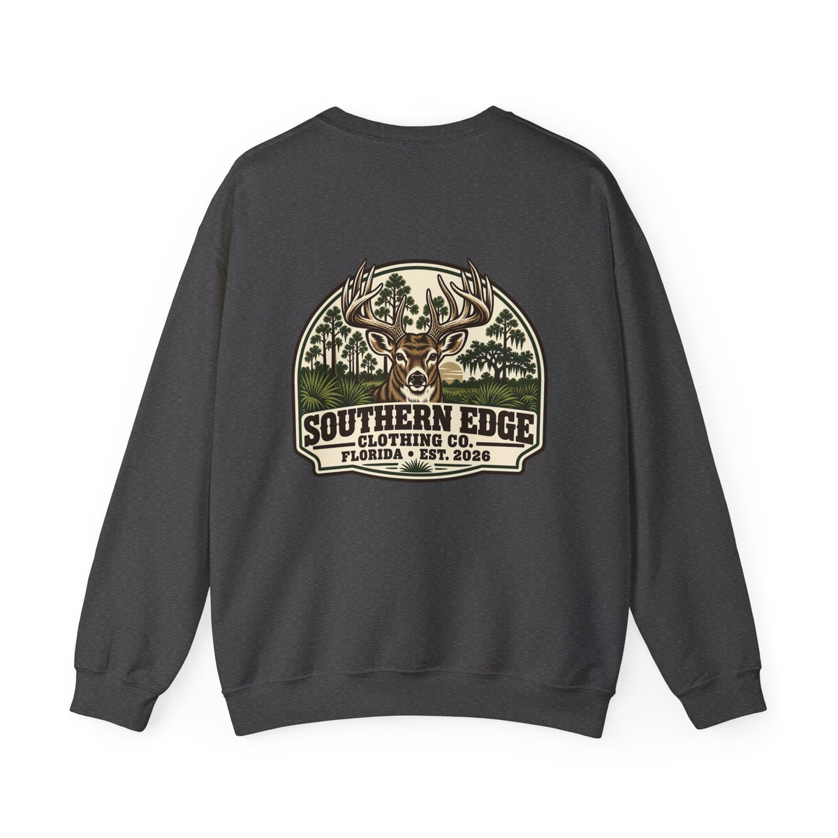 Southern Edge Clothing Co. Deer Hunting Crewneck Sweatshirt