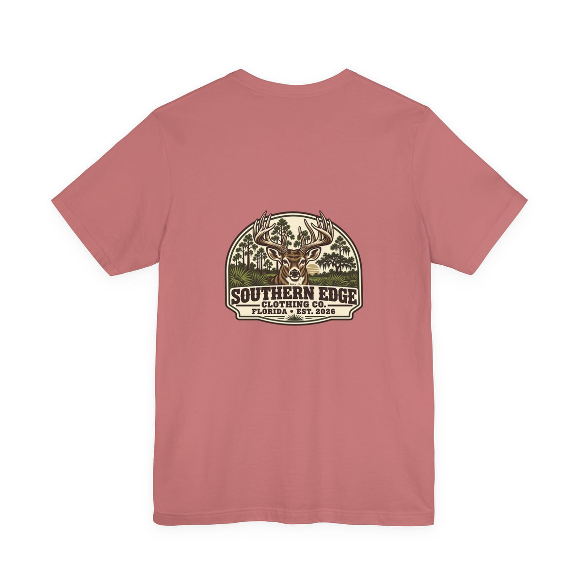Vintage Southern Cabin Tee - Small Chest Graphic