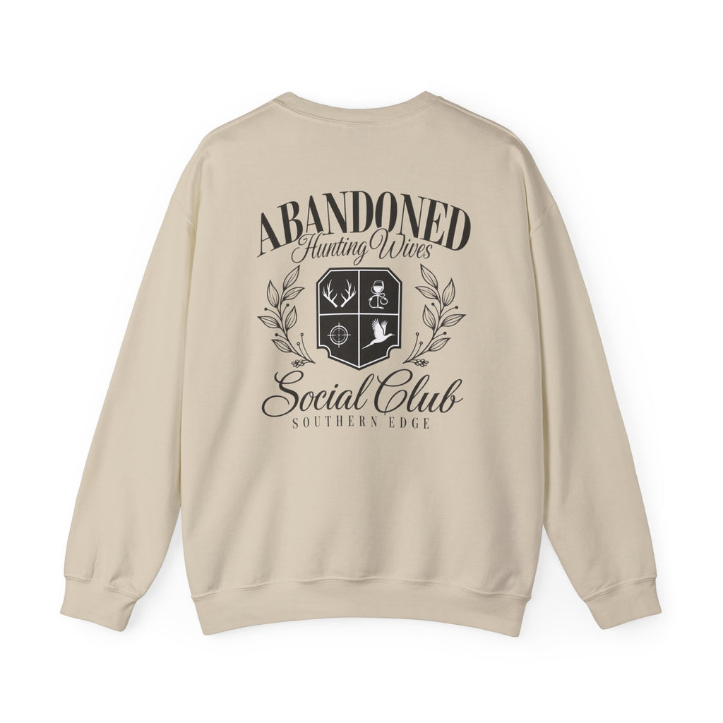 Abandoned Hunting Wives Social Club Crewneck Sweatshirt