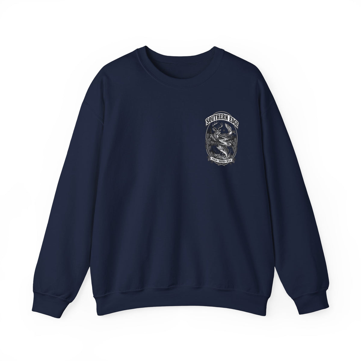 Mountain Life Crewneck Sweatshirt — Vintage Outdoors Graphic