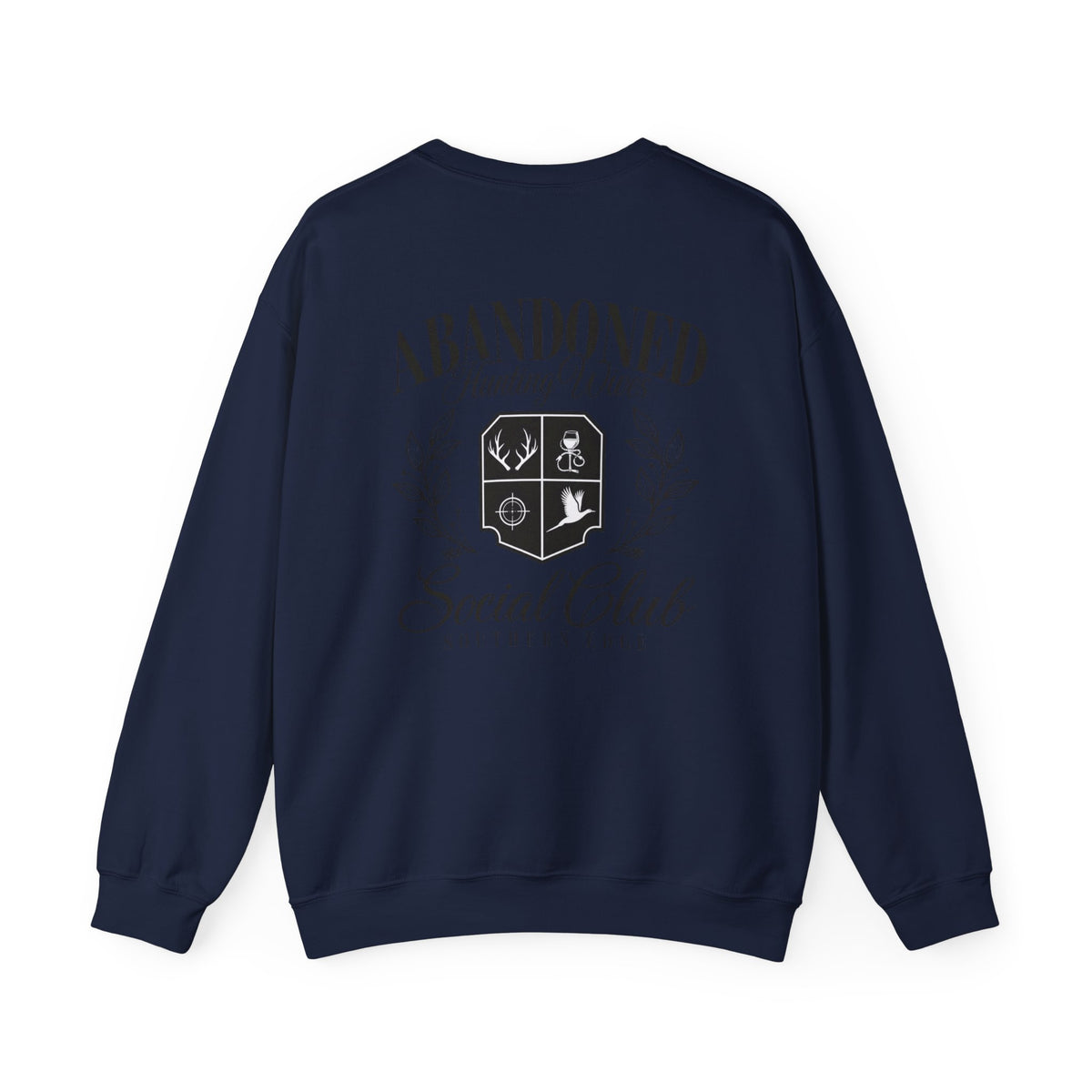 Crewneck Sweatshirt — Abandoned Street Club Vintage Logo