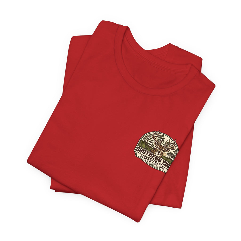 Vintage Southern Cabin Tee - Small Chest Graphic