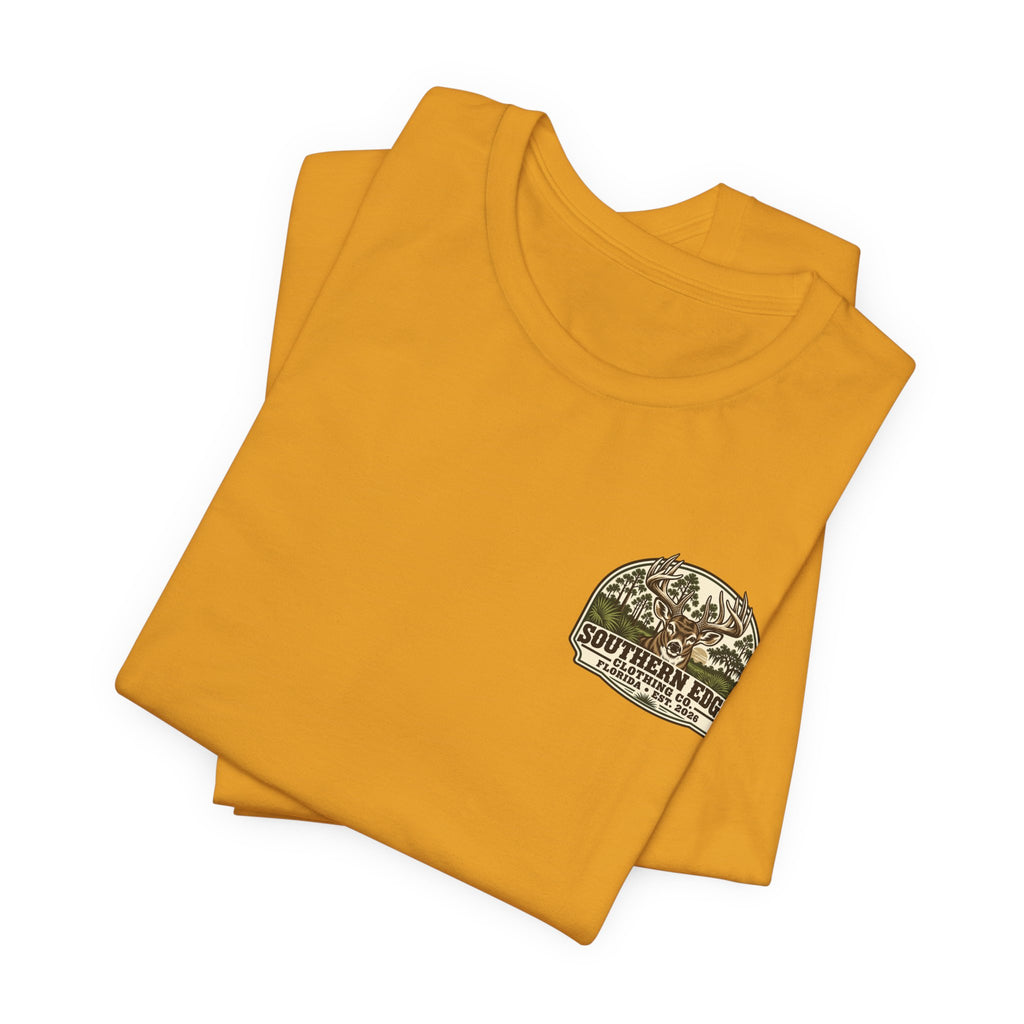 Vintage Southern Cabin Tee - Small Chest Graphic