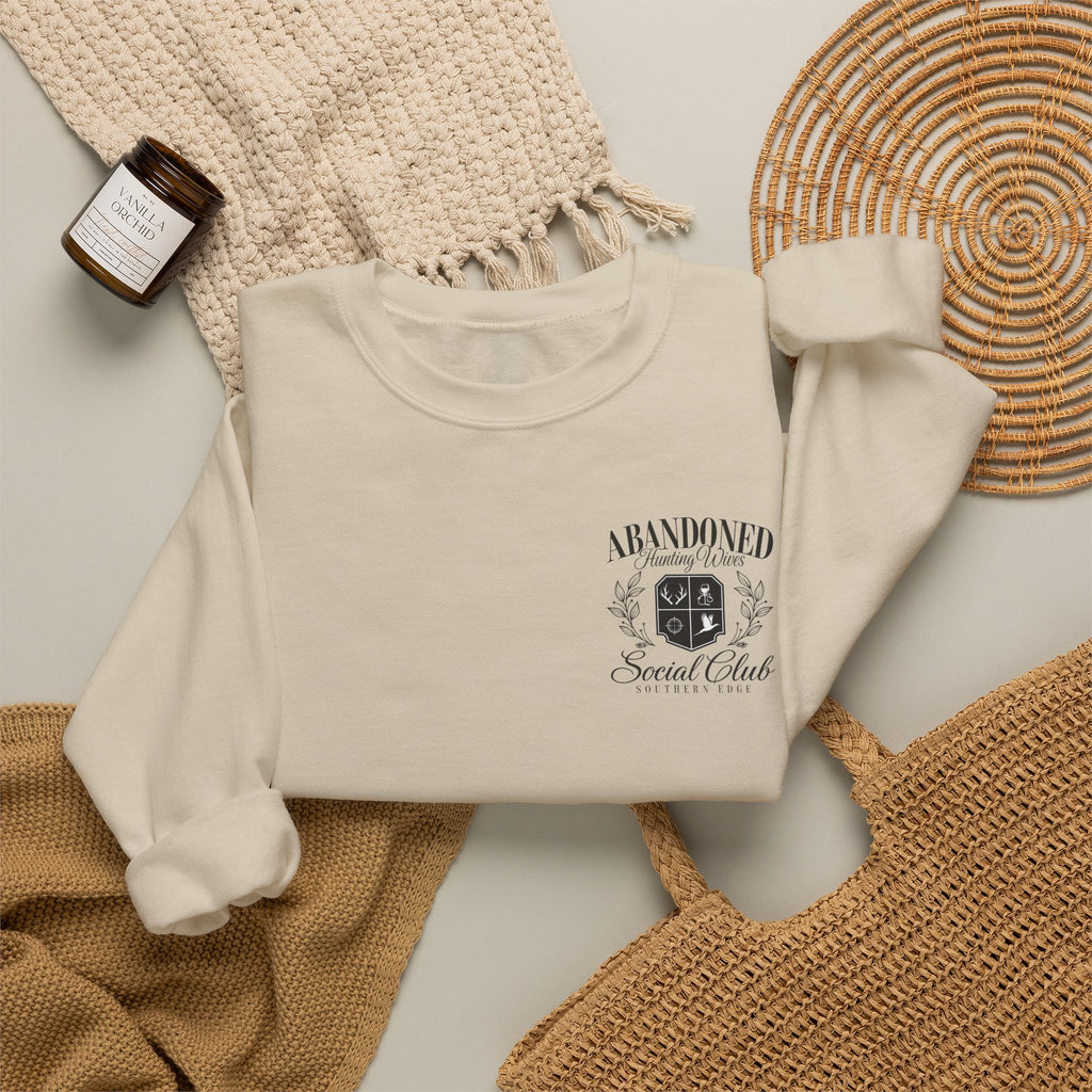 Crewneck Sweatshirt — Abandoned Street Club Vintage Logo