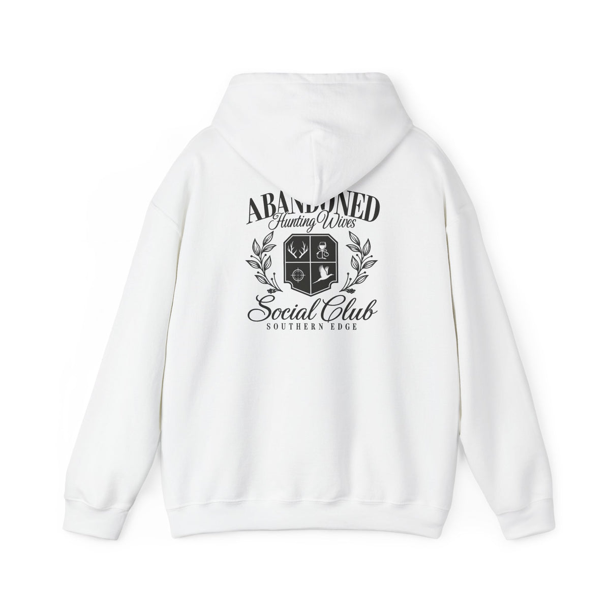 Hoodie — 'Loved & Lost' Memorial Crest Hooded Sweatshirt