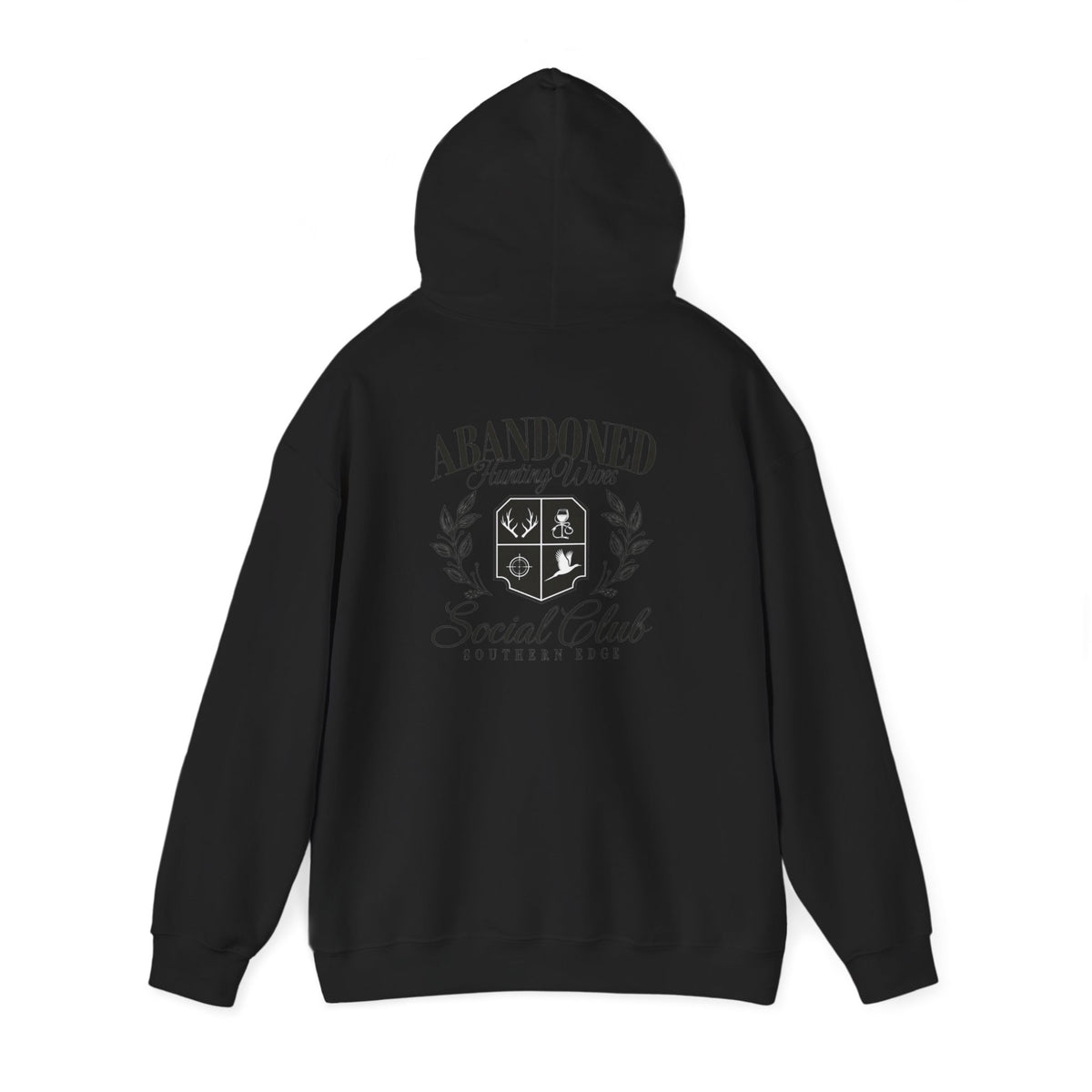 Hoodie — 'Loved & Lost' Memorial Crest Hooded Sweatshirt