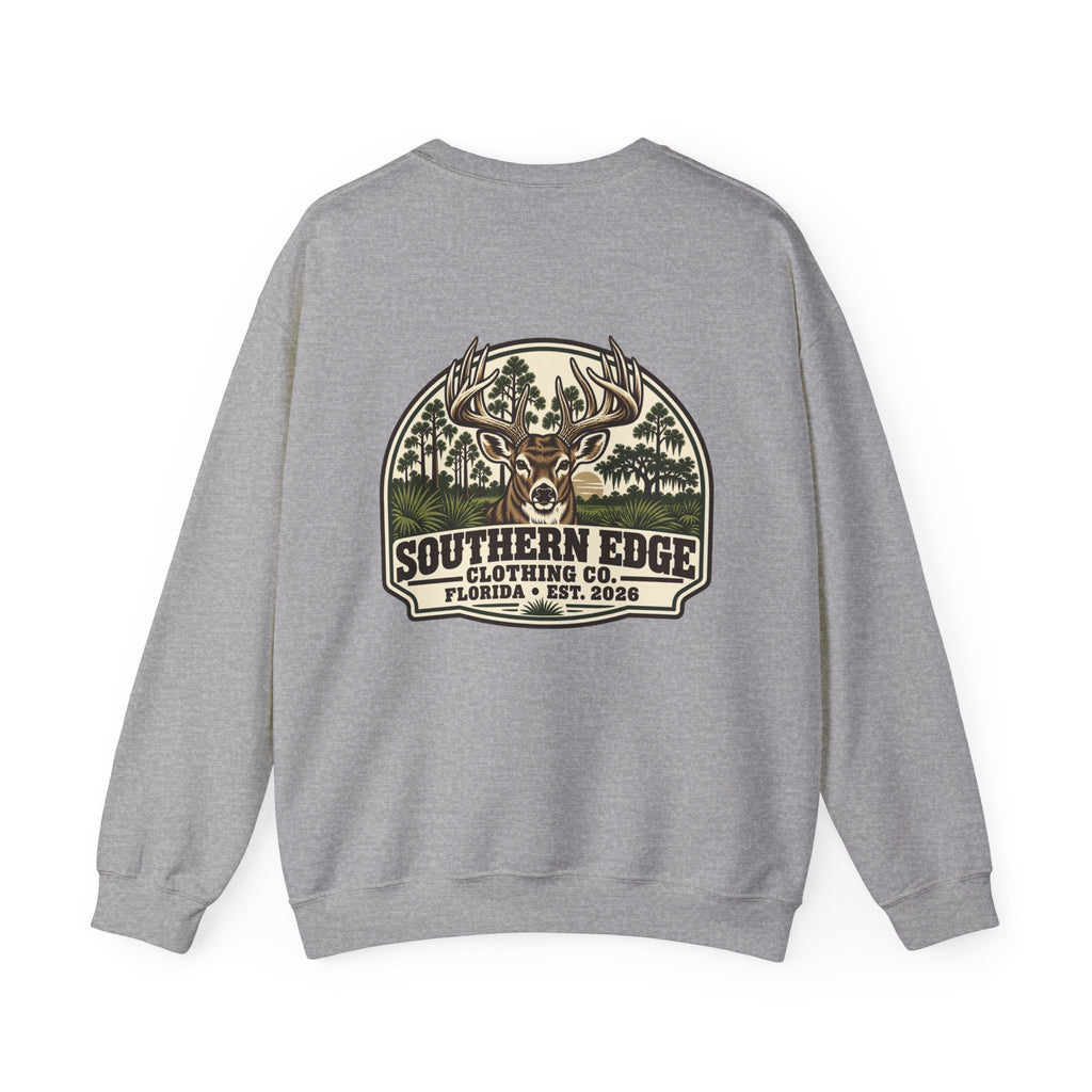 Southern Edge Clothing Co. Deer Hunting Crewneck Sweatshirt