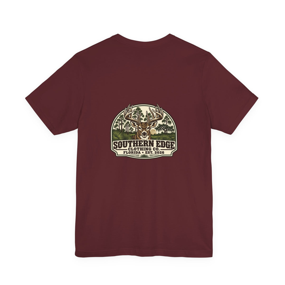 Vintage Southern Cabin Tee - Small Chest Graphic