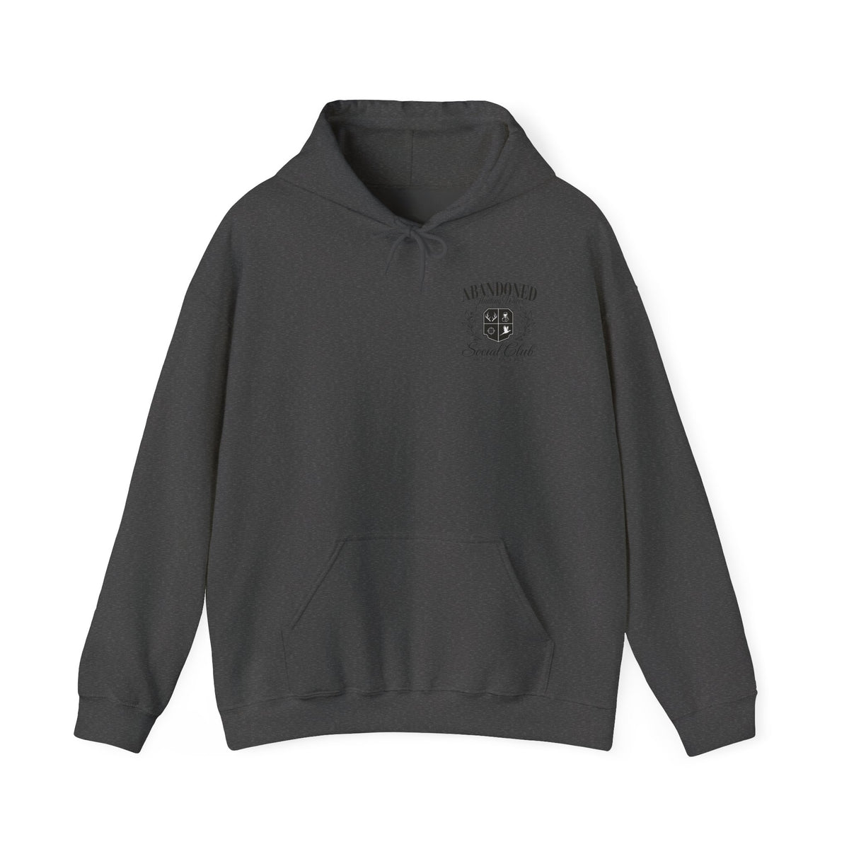 Hoodie — 'Loved & Lost' Memorial Crest Hooded Sweatshirt