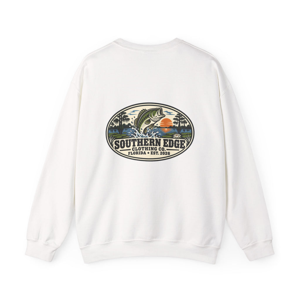 Vintage-Inspired Nature Badge Crewneck Sweatshirt