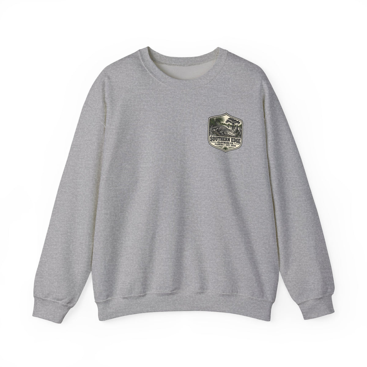 Southern Edge Clothing Co. Florida Vintage Alligator Crewneck Sweatshirt