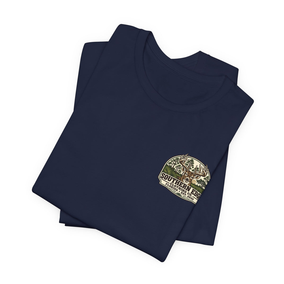 Vintage Southern Cabin Tee - Small Chest Graphic