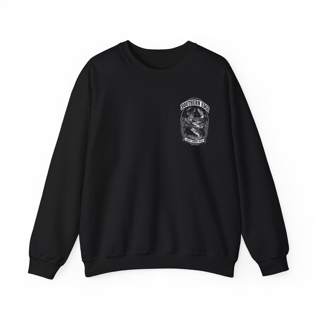 Mountain Life Crewneck Sweatshirt — Vintage Outdoors Graphic