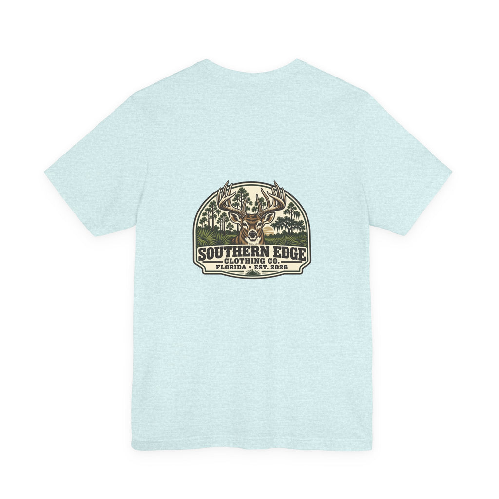 Vintage Southern Cabin Tee - Small Chest Graphic