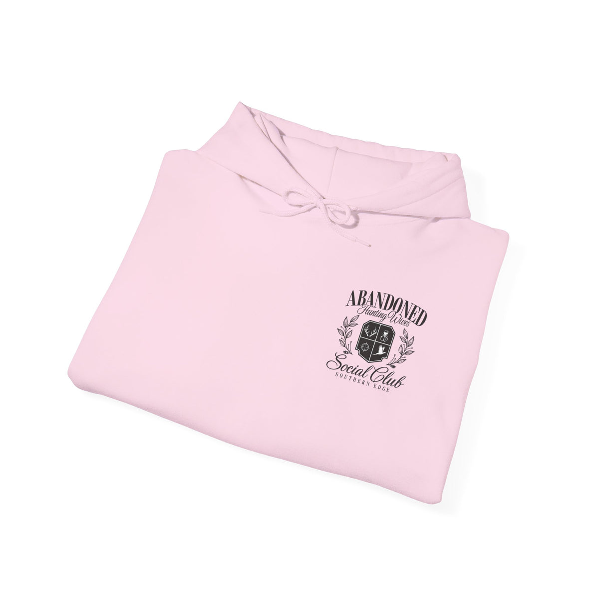 Hoodie — 'Loved & Lost' Memorial Crest Hooded Sweatshirt