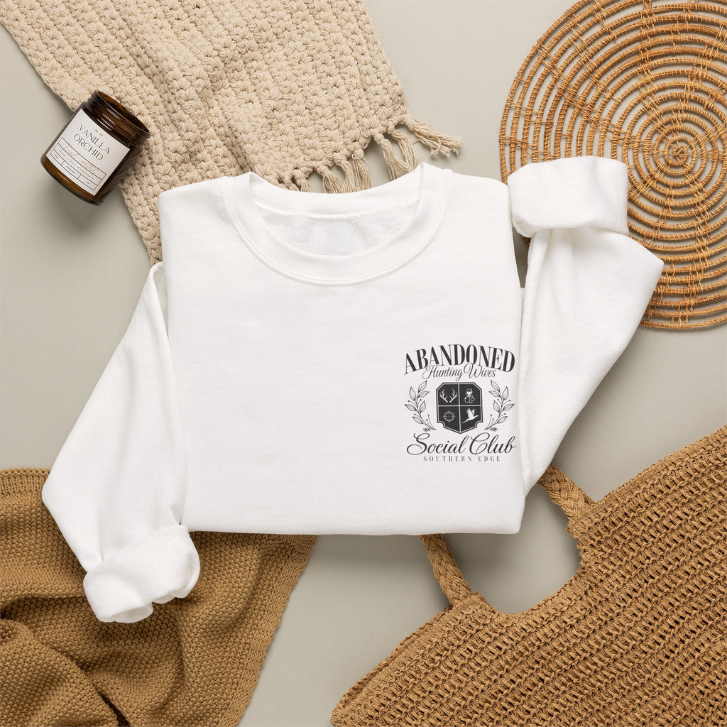 Crewneck Sweatshirt — Abandoned Street Club Vintage Logo