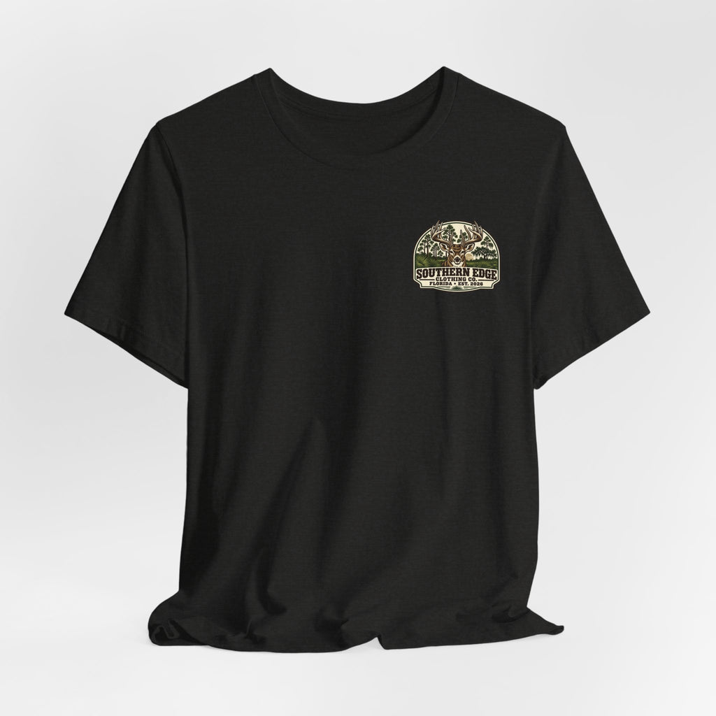 Vintage Southern Cabin Tee - Small Chest Graphic