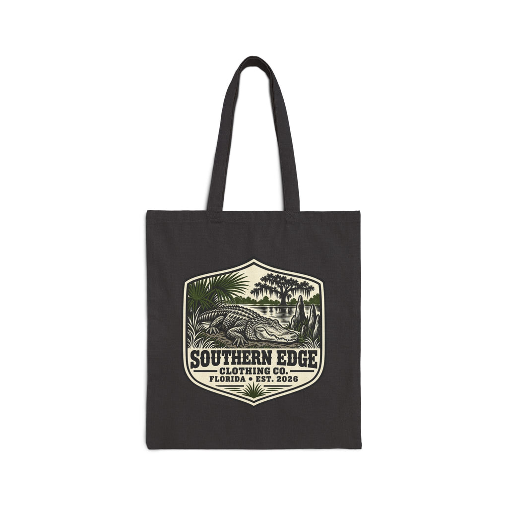 Vintage Mountain Cabin Tote