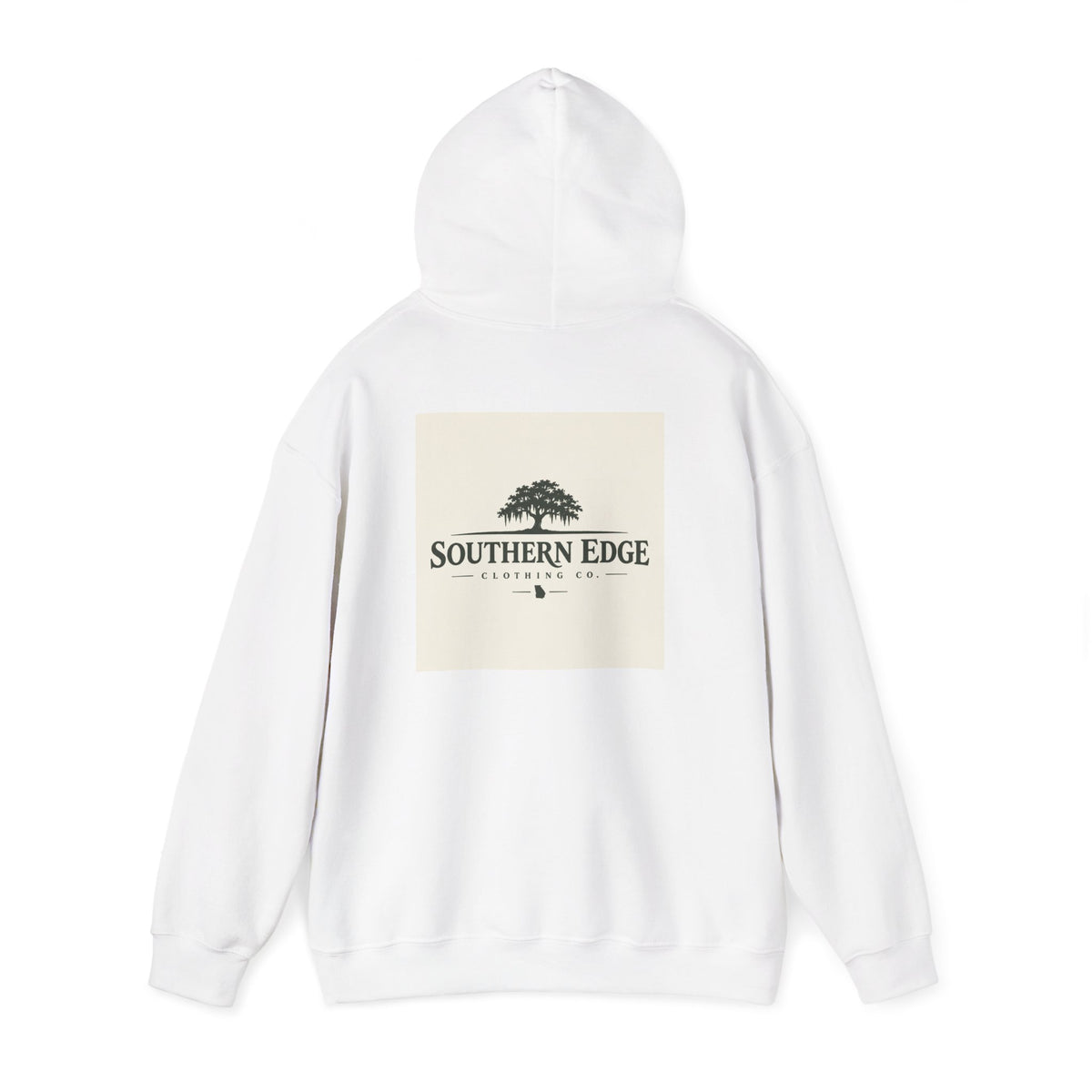 Southern Ridge Logo Hoodie — Minimal Vintage Crest Pullover