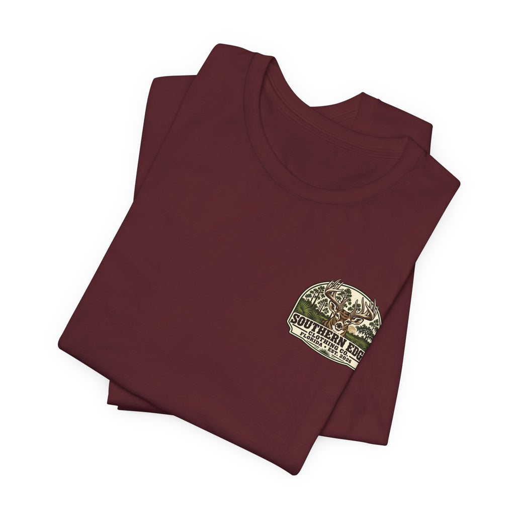 Vintage Southern Cabin Tee - Small Chest Graphic